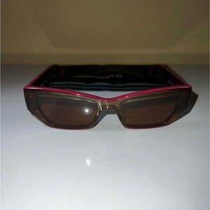 Karl Lagerfeld Bold Pink Frame Sunglasses